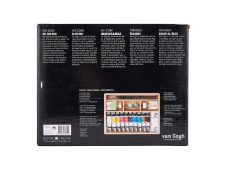 ROYAL TALENS Van Gogh Mallette de peinture à huile Basic