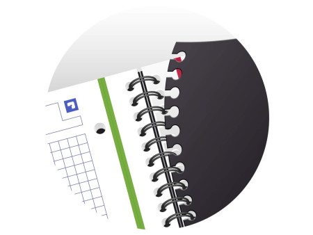 Oxford Etudiants Cahier 'PROJECTBOOK', A4+, quadrillé