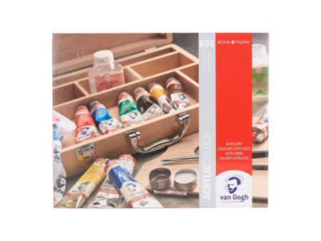 ROYAL TALENS Van Gogh Mallette de peinture acrylique Basic
