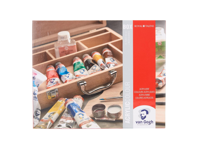 ROYAL TALENS Van Gogh Mallette de peinture acrylique Basic