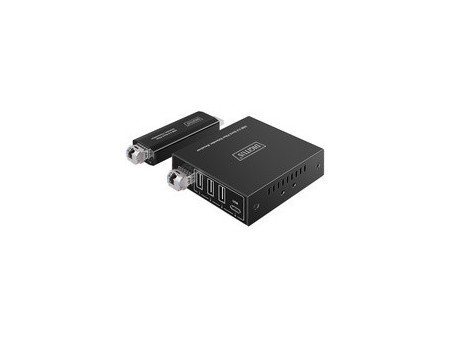 DIGITUS Extenseur USB 3.2 Gen1, 4 ports, fibre, 20 km