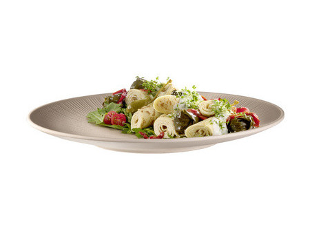 APS Assiette plate NERO, diamètre: 210 mm, sable