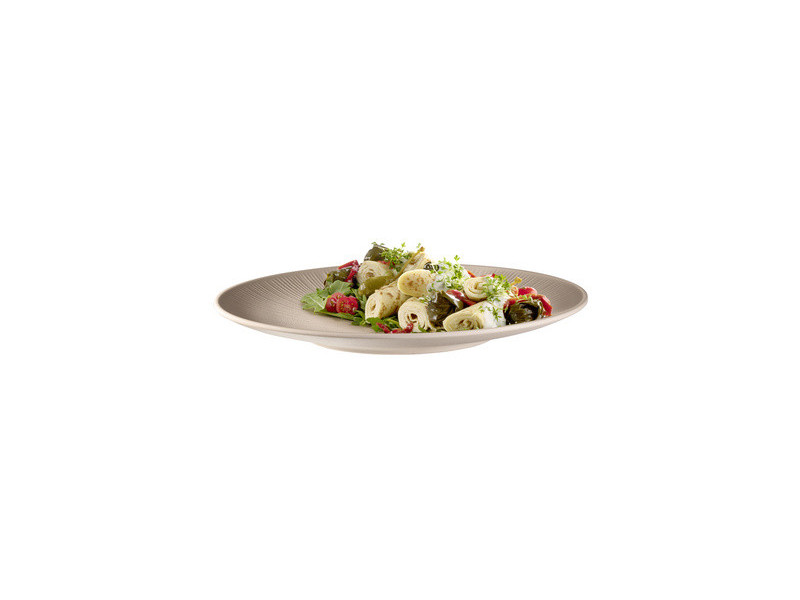 APS Assiette plate NERO, diamètre: 210 mm, sable