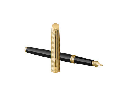 WATERMAN Stylo à plume Hémisphère Opera, Noir G.T.