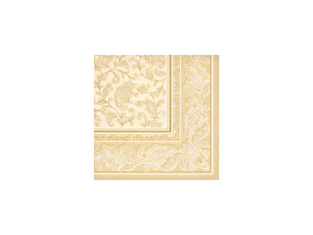 PAPSTAR Serviette 'ROYAL Collection Ornaments' bleu arctique