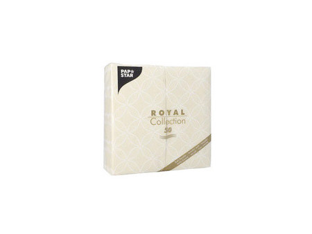 PAPSTAR Serviette Bistro 'ROYAL Collection Circle Flowers'