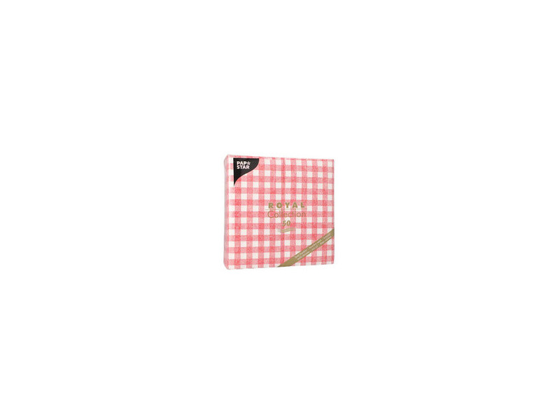PAPSTAR Serviette Bistro 'ROYAL Collection Vichy Karo'