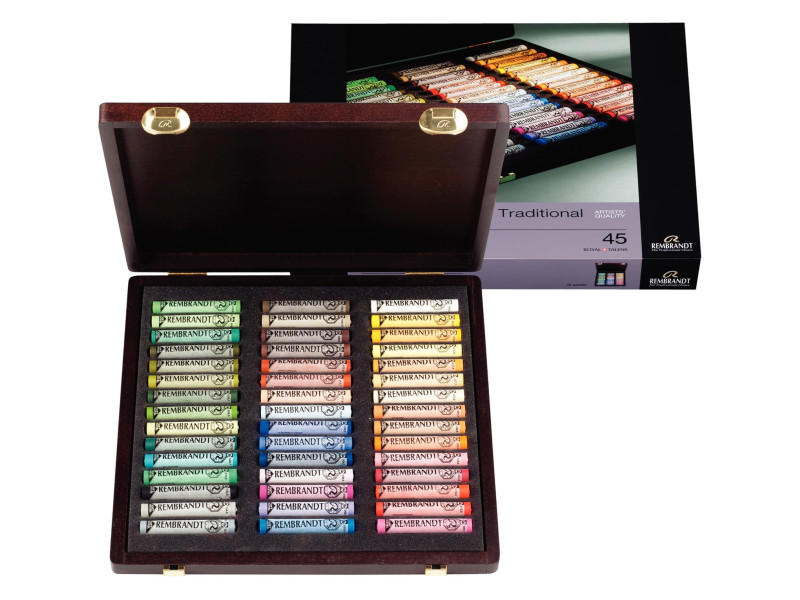 ROYAL TALENS REMBRANDT Pastels doux TRADITIONAL BOX