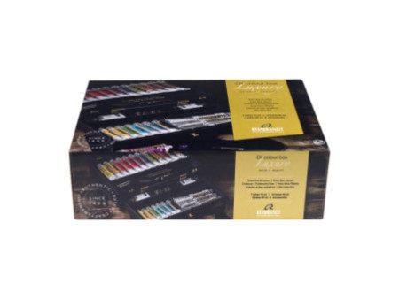 ROYAL TALENS REMBRANDT Peinture à l'huile WOODEN BOX LUXURY