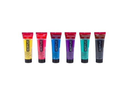 ROYAL TALENS Peinture acrylique AMSTERDAM Colorful Metallic