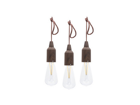 Securit Lampe LED rechargeable COPENHAGUE, set de 3