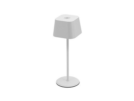 Securit Lampe de bureau LED rechargeable MALTE, blanc