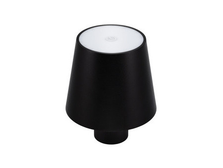 Securit Lampe sur bouteille LED rechargeable PARIS, noir