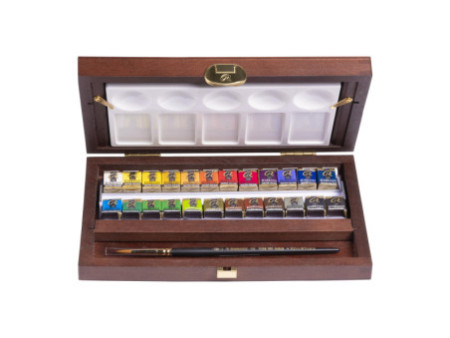 ROYAL TALENS REMBRANDT Kit aquarelle, godets