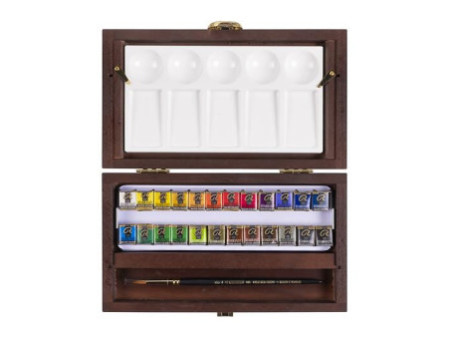 ROYAL TALENS REMBRANDT Kit aquarelle, godets