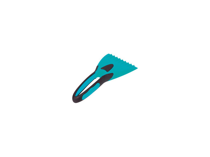 IWH Grattoir 2K avec poignée souple, longueur: 215 mm, bleu