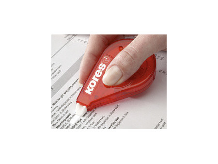Kores Roller correcteur jetable 'Roll-On', 4,2 mm x 15 m