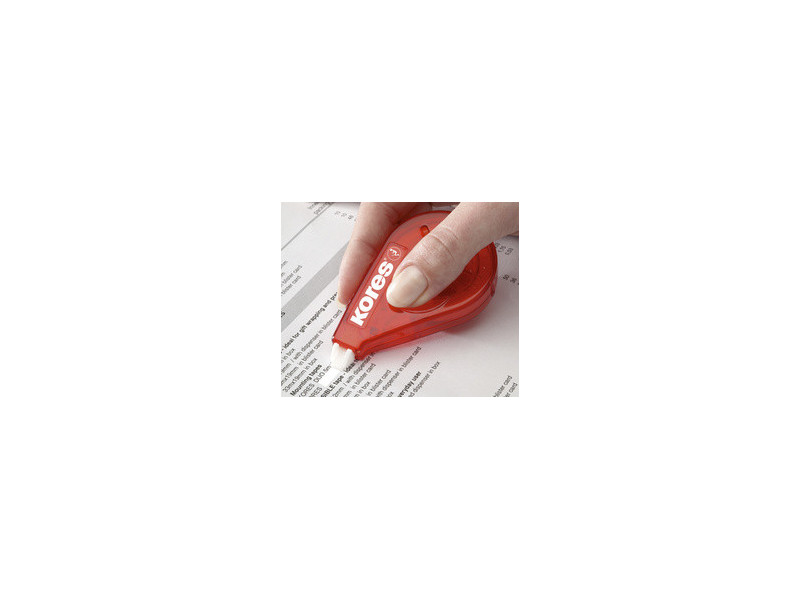 Kores Roller correcteur jetable 'Roll-On', 4,2 mm x 15 m