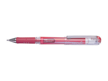 Pentel Stylo roller à encre gel K230M, rouge