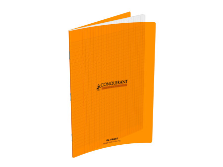 CONQUERANT CLASSIQUE Cahier 240 x 320 mm, séyès, orange