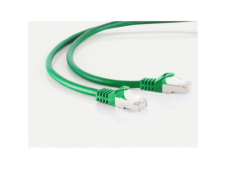 shiverpeaks BASIC-S câble patch, Cat. 6A, S/FTP, vert,0,25 m