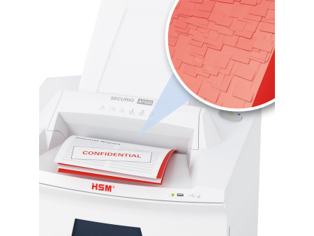 HSM Destructeur de documents Auto-Feed SECURIO AF500