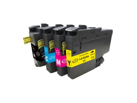 Cartouche compatible Brother LC3235XLC - Cyan - 5.000 pages