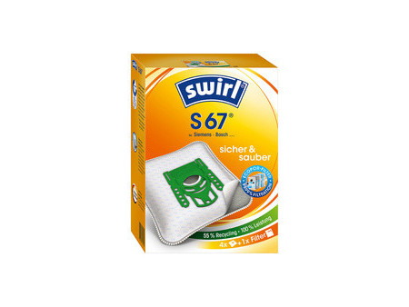 Fin de série: swirl Sac d'aspirateur S 67, avec filtre