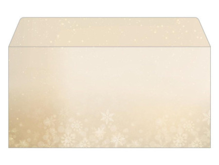 papier Enveloppe à motif de Noël 'Golden Christmas Night'