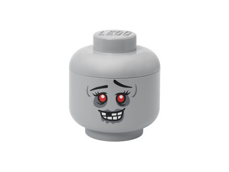 LEGO Boîte en forme de tête STORAGE HEAD SNOWMAN, L, blanc