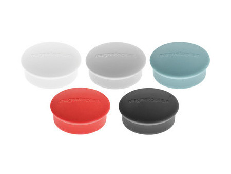 magnetoplan Discofix aimant rond 'mini', couleurs assorties