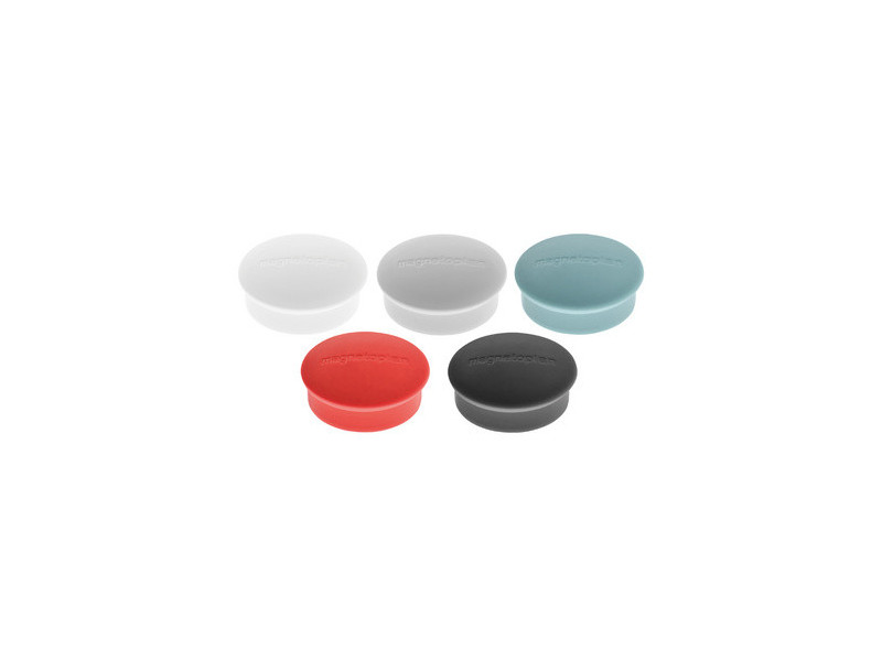 magnetoplan Discofix aimant rond 'mini', couleurs assorties