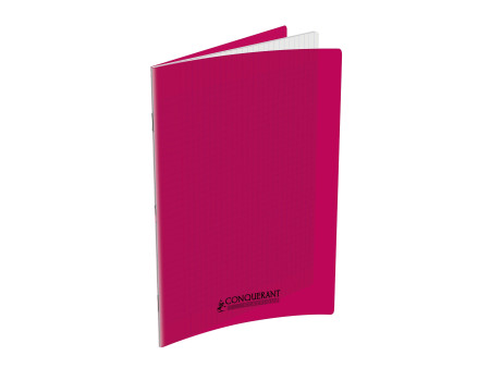 CONQUERANT CLASSIQUE Cahier 240 x 320 mm, Seyès, rose