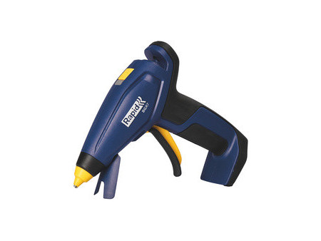 Rapid Pistolet à colle sans fil BGX7, 10 watts, bleu/jaune