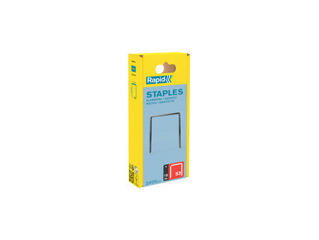 Rapid Agrafe fil fin no. 53, 14 mm, grand paquet