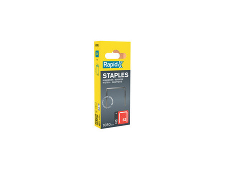 Rapid Agrafe fil fin no. 53, 12 mm, petit paquet