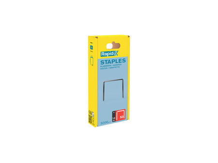 Rapid Agrafe fil fin no. 53, 10 mm, grand paquet