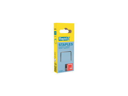 Rapid Agrafe fil fin no. 53, 12 mm, petit paquet