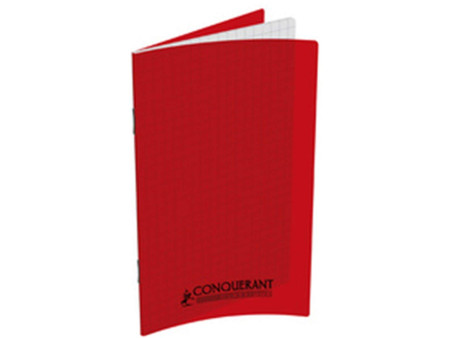 CONQUERANT CLASSIQUE Carnet piqûre, 110 x 170 mm, quadrillé