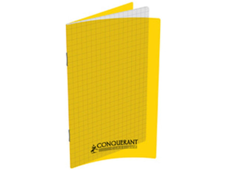 CONQUERANT CLASSIQUE Carnet piqûre, 110 x 170 mm, quadrillé