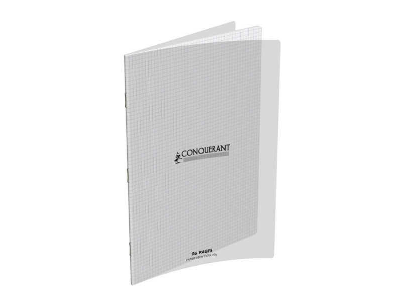 CONQUERANT CLASSIQUE Cahier 240 x 320 mm, Q5x5, incolore