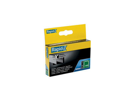 Rapid Agrafe fil plat no. 140, 10 mm, petit paquet