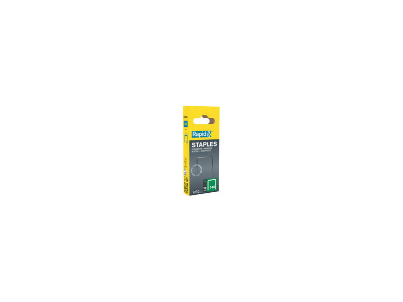 Rapid Agrafe fil plat no. 140, 10 mm, grand paquet