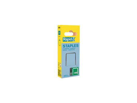 Rapid Agrafe fil plat no. 140, 14 mm, petit paquet
