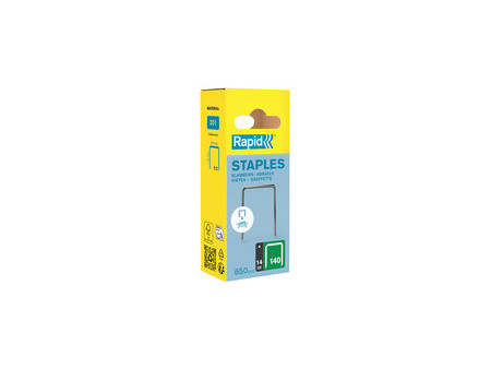 Rapid Agrafe fil plat no. 140, 14 mm, petit paquet