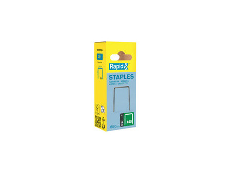 Rapid Agrafe fil plat no. 140, 6 mm, petit paquet