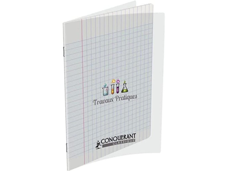 CONQUERANT CLASSIQUE Cahier travaux pratiques, 170 x 220 mm