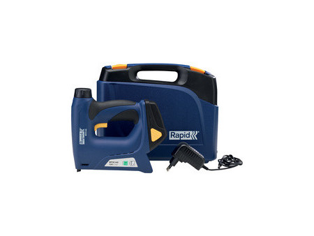 Rapid Agrafeuse/cloueuse électrique sans fil BTX140, bleu