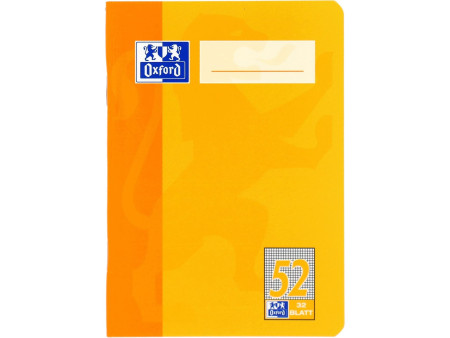 Oxford cahier Octave DIN A6, quadrillé, 90 mm g/m2, 64