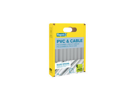 Rapid Bâton de colle PVC & câbles, diamètre: 12 mm, long